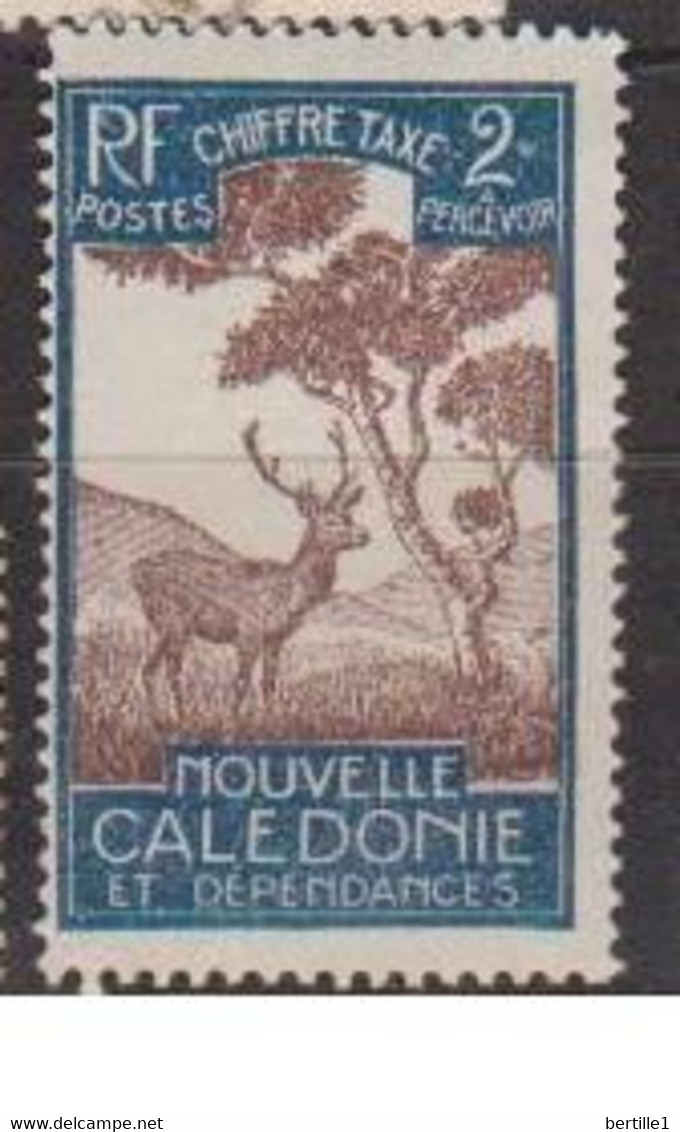 NOUVELLE CALEDONIE         N°  YVERT  TAXE  26  NEUF AVEC CHARNIERES       ( CHARN 4/13 ) - Strafport