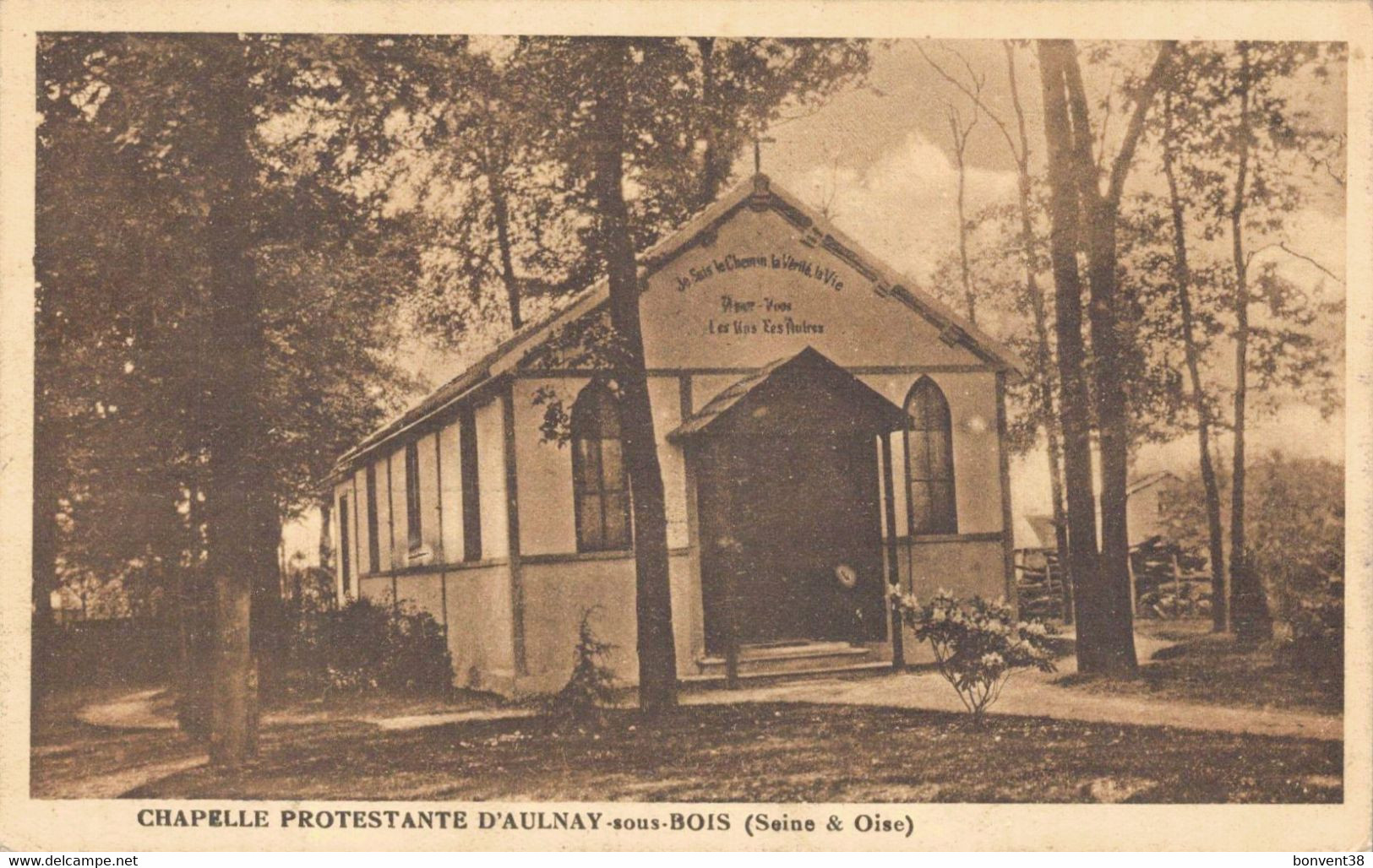 H0806 - Chapelle Protestante D'AULNAY Sous BOIS - D93 - Aulnay Sous Bois