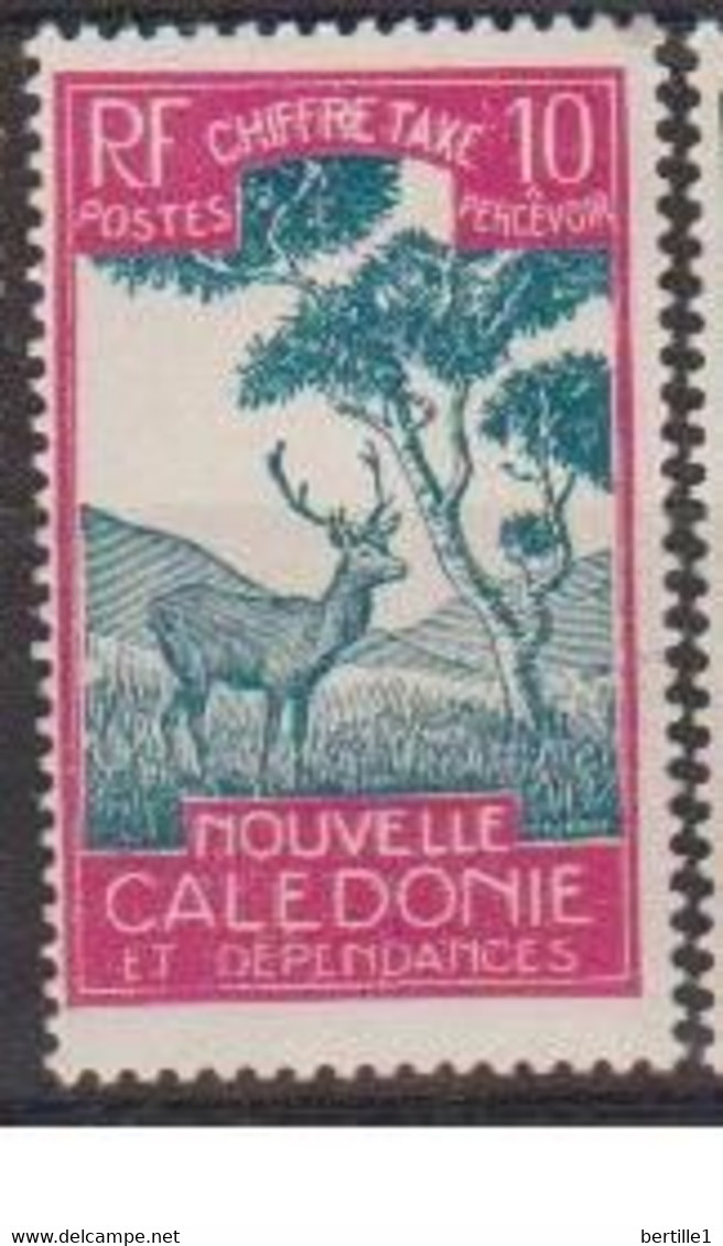 NOUVELLE CALEDONIE         N°  YVERT  TAXE  29  NEUF AVEC CHARNIERES       ( CHARN 4/13 ) - Strafport