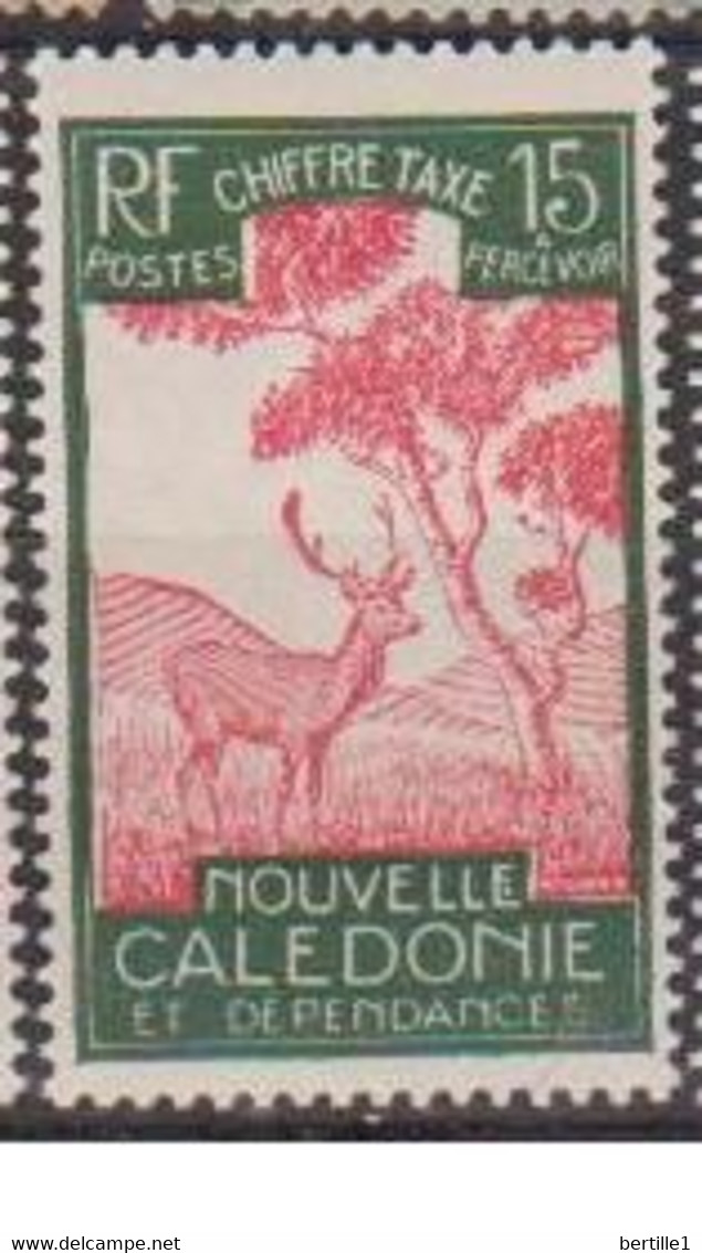 NOUVELLE CALEDONIE         N°  YVERT  TAXE  30  NEUF AVEC CHARNIERES       ( CHARN 4/13 ) - Strafport