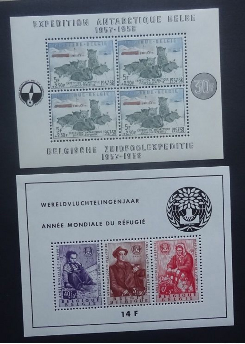 BELGIE  1957-60      Blokken  31 - 32        Postfris **    CW  265,00 - 1924-1960