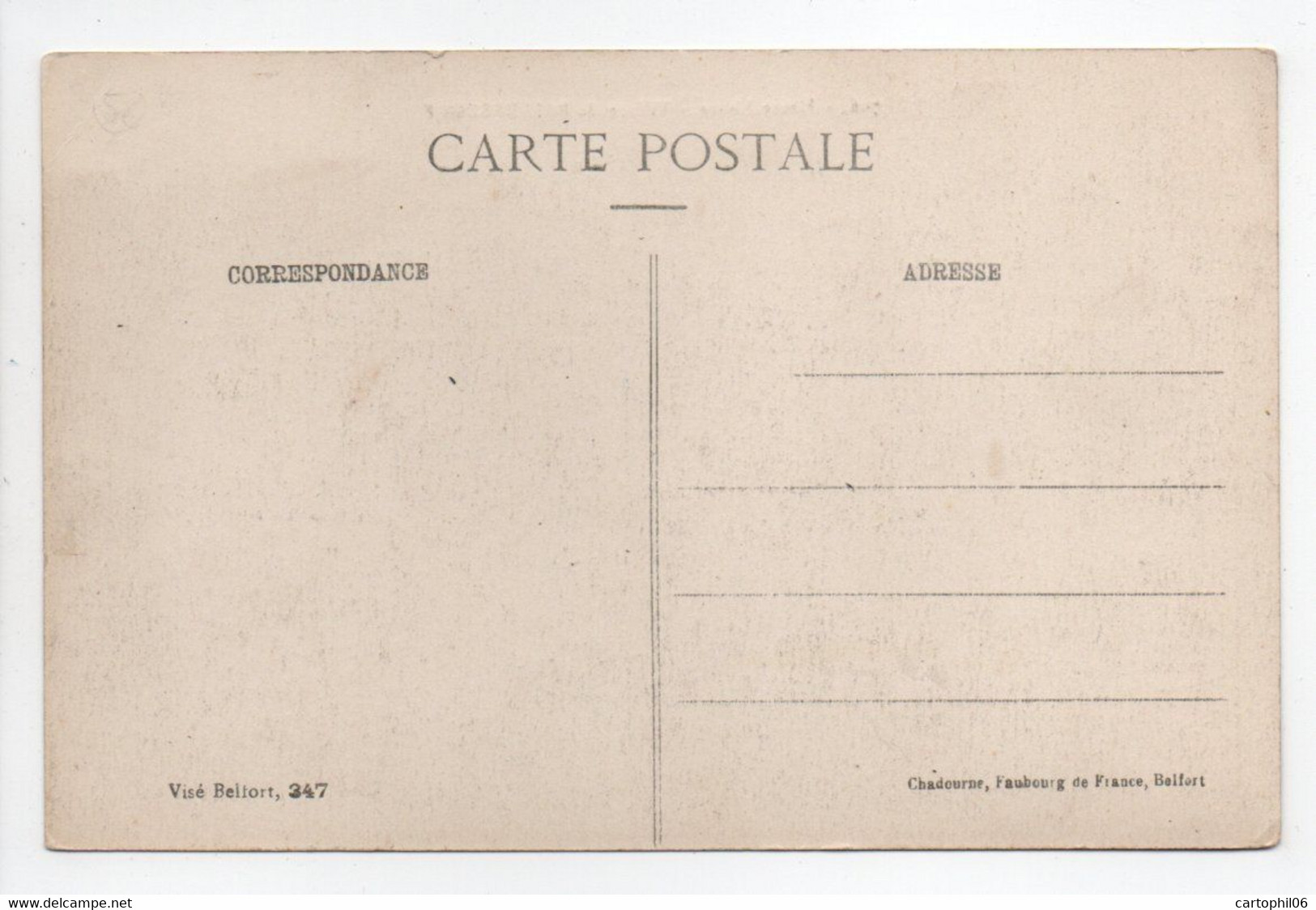 - CPA BALLERSDORF (68) - Entrée Du Village - Edition Chadourne 706 - - Other & Unclassified