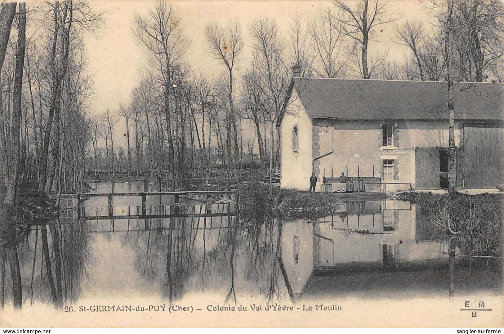 CPA 18 SAINT GERMAIN DU PUY COLONIE DU VAL D'YEVRE LE MOULIN - Autres & Non Classés