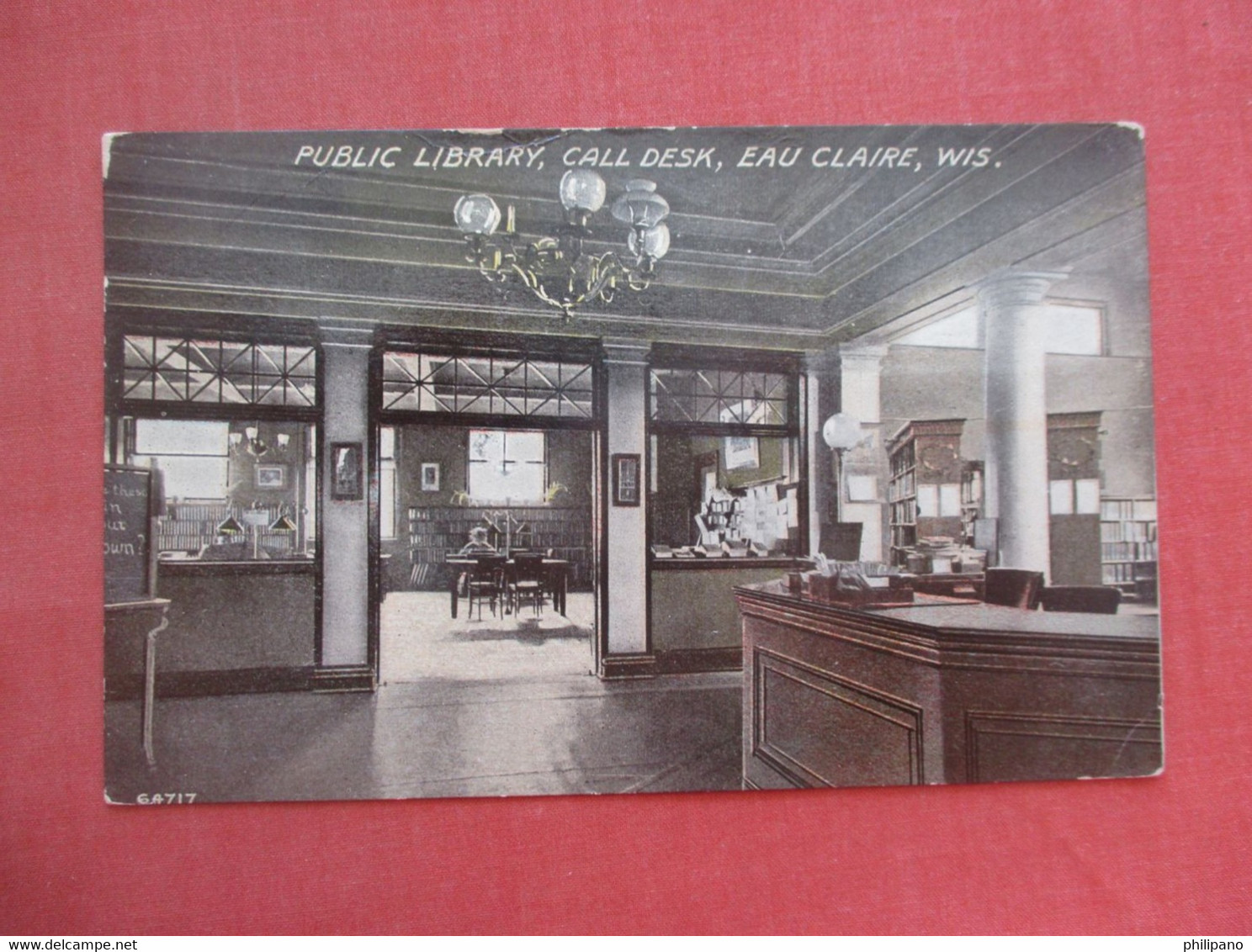 Public Library  Call Desk - Wisconsin > Eau Claire     Ref  4967 - Eau Claire