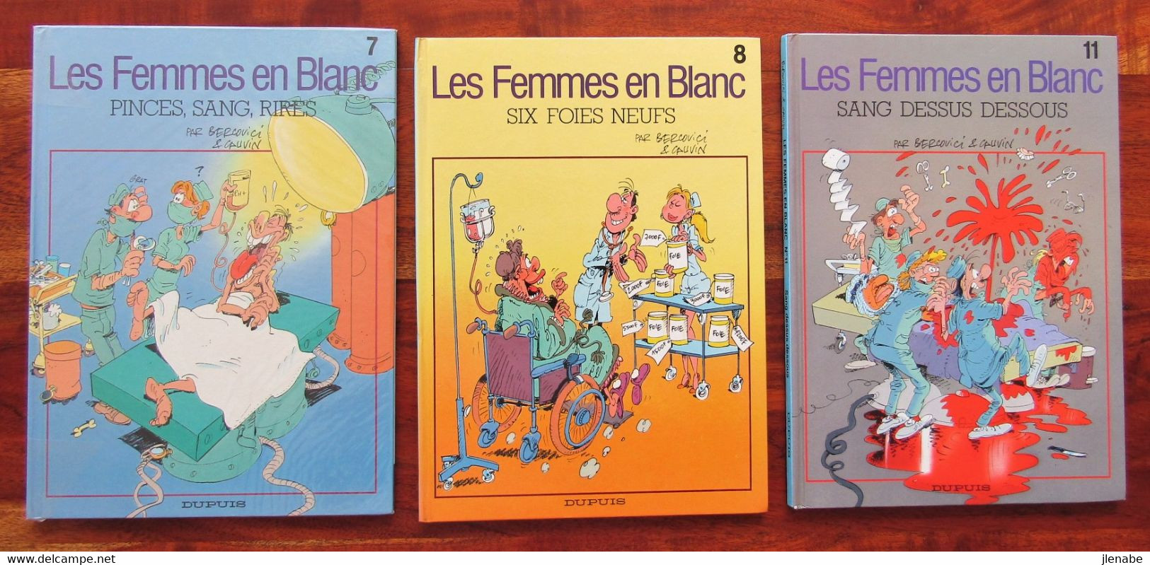 Femmes En Blanc  ( Les ) Par BERCOVICI Et CAUVIN Lot De 3 EO - Femmes En Blanc, Les