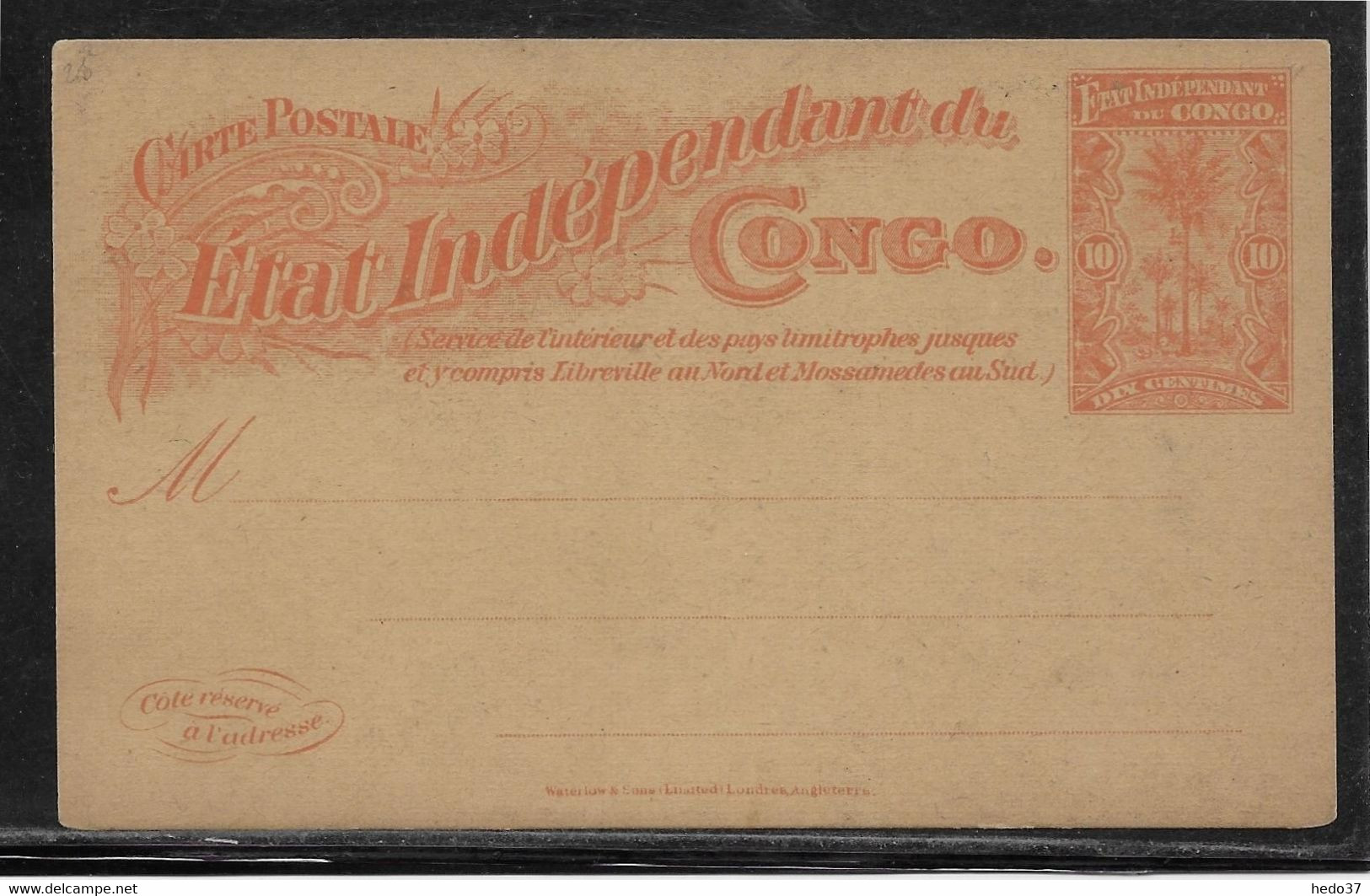 Congo Belge - Entiers Postaux - Stamped Stationery