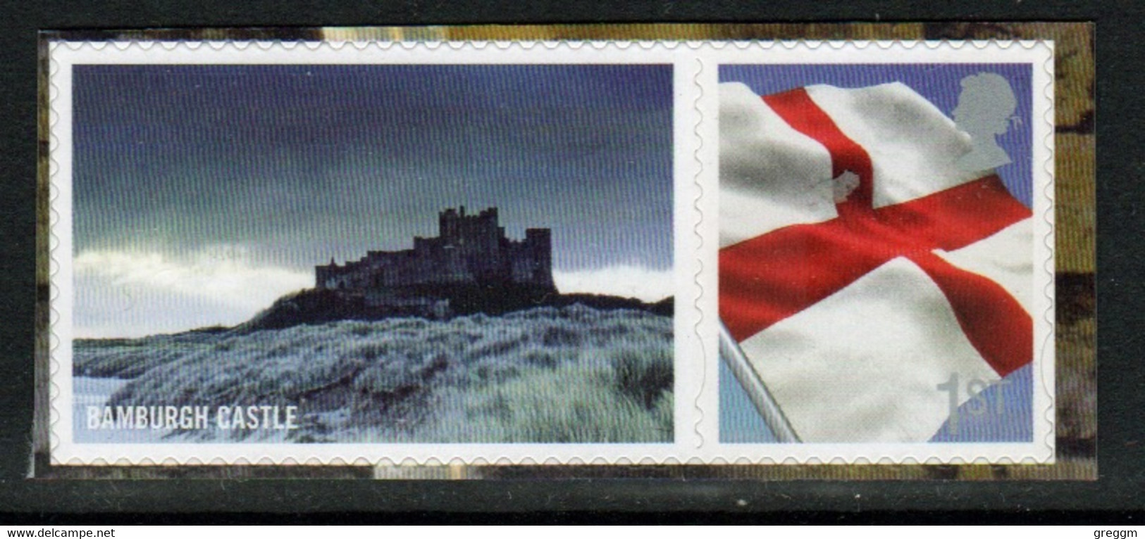 Great Britain 2009 Single Smiler Stamp Celebrating Castles Of England In Unmounted Mint. - Personalisierte Briefmarken