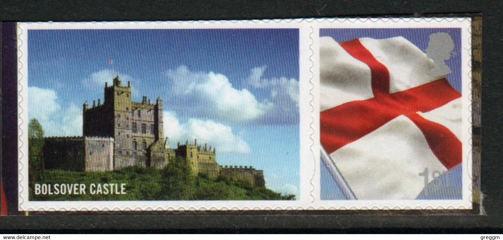 Great Britain 2009 Single Smiler Stamp Celebrating Castles Of England In Unmounted Mint. - Smilers Sheets
