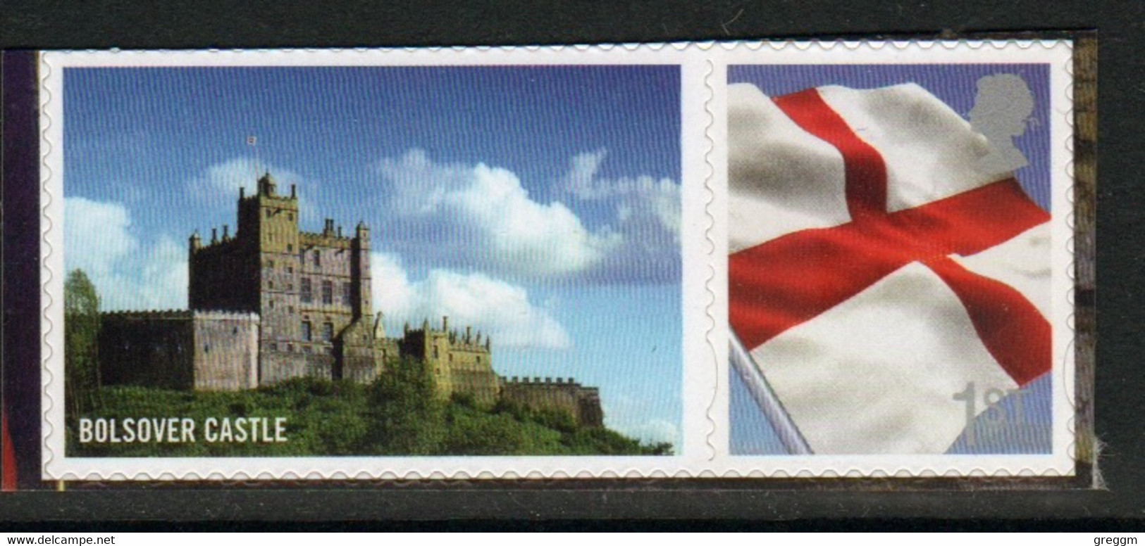 Great Britain 2009 Single Smiler Stamp Celebrating Castles Of England In Unmounted Mint. - Francobolli Personalizzati