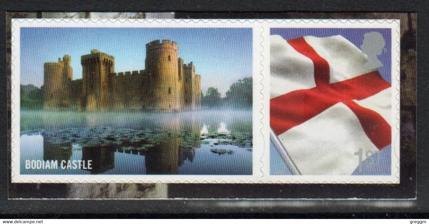 Great Britain 2009 Single Smiler Stamp Celebrating Castles Of England In Unmounted Mint. - Personalisierte Briefmarken