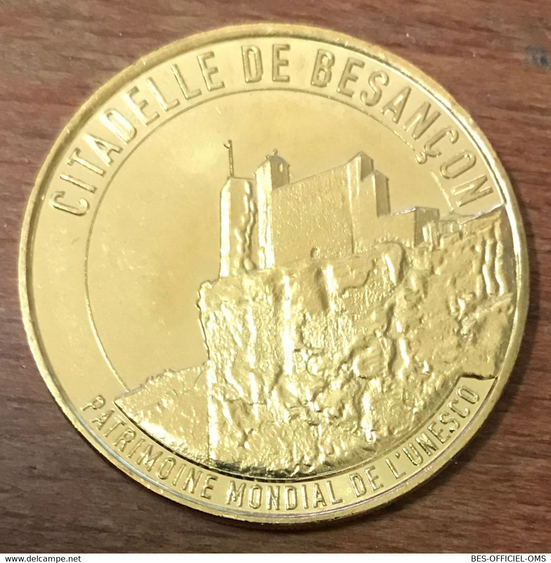 25 CITADELLE DE BESANÇON UNESCO MDP 2020 MEDAILLE SOUVENIR MONNAIE DE PARIS JETON TOURISTIQUE MEDALS COINS TOKENS - 2020