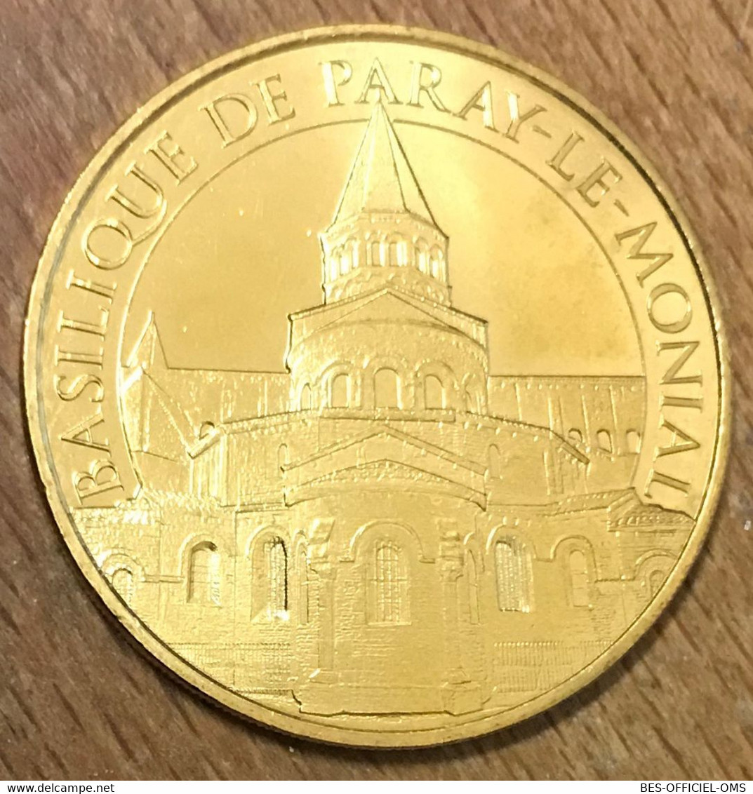 71 BASILIQUE DE PARAY-LE-MONIAL MDP 2017 MINI MÉDAILLE SOUVENIR MONNAIE DE PARIS JETON TOURISTIQUE MEDALS TOKENS COINS - 2017