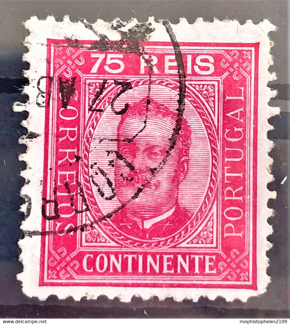 PORTUGAL 1892/93 - Canceled - Sc# 73 - Oblitérés