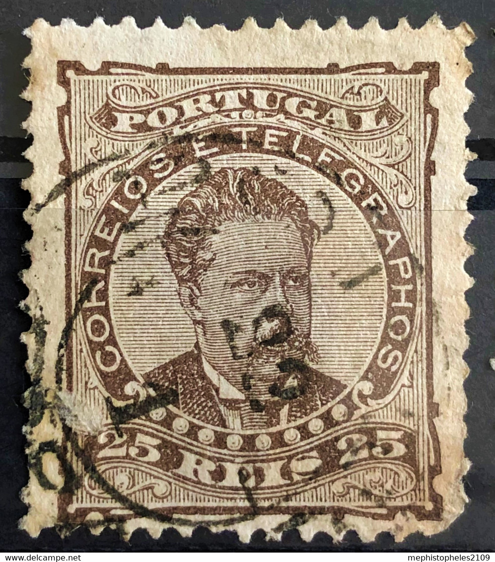 PORTUGAL 1887- Canceled - Sc# 60 - Usati