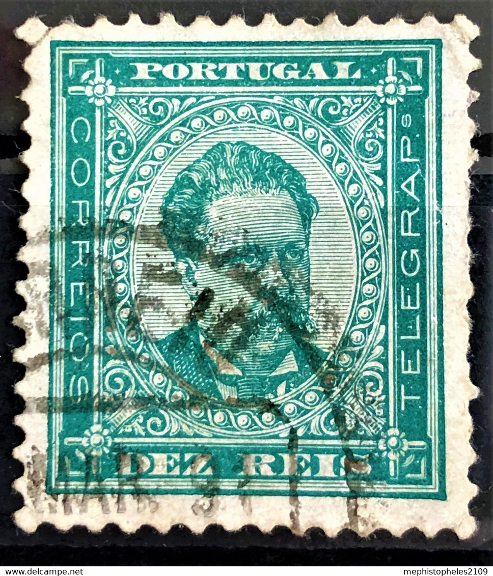 PORTUGAL 1887- Canceled - Sc# 59 - Usati