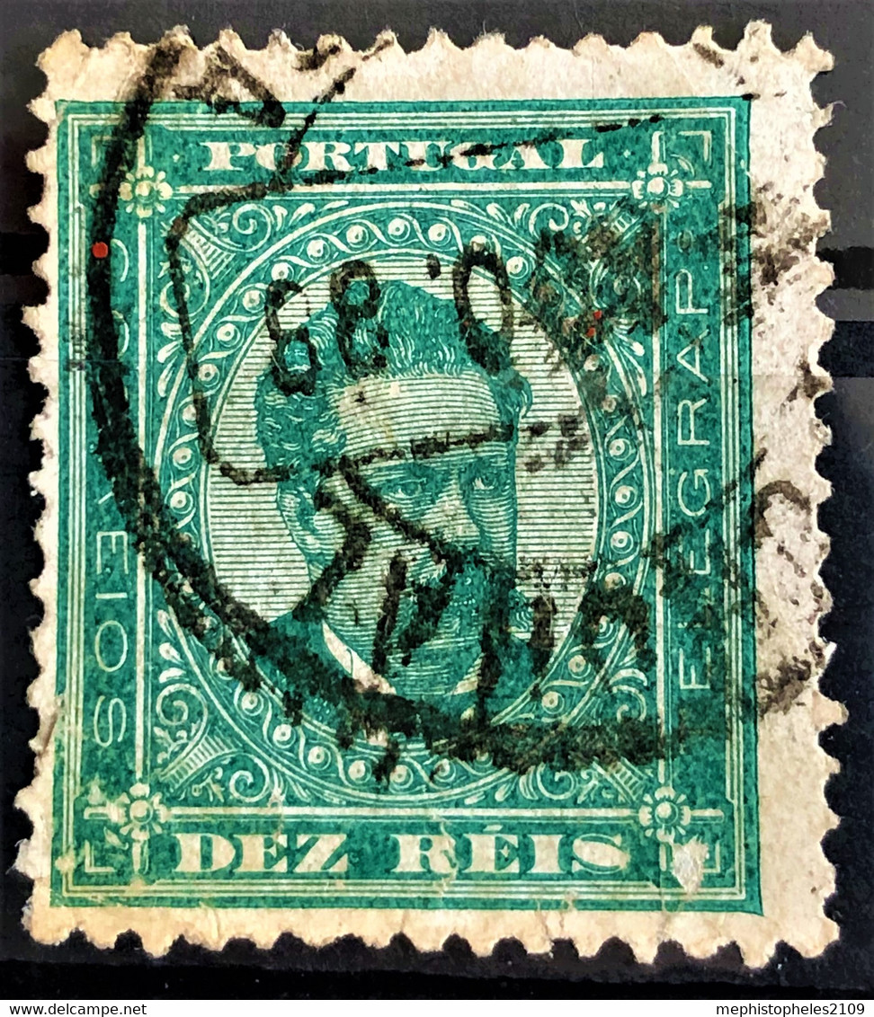 PORTUGAL 1887- Canceled - Sc# 59 - Oblitérés