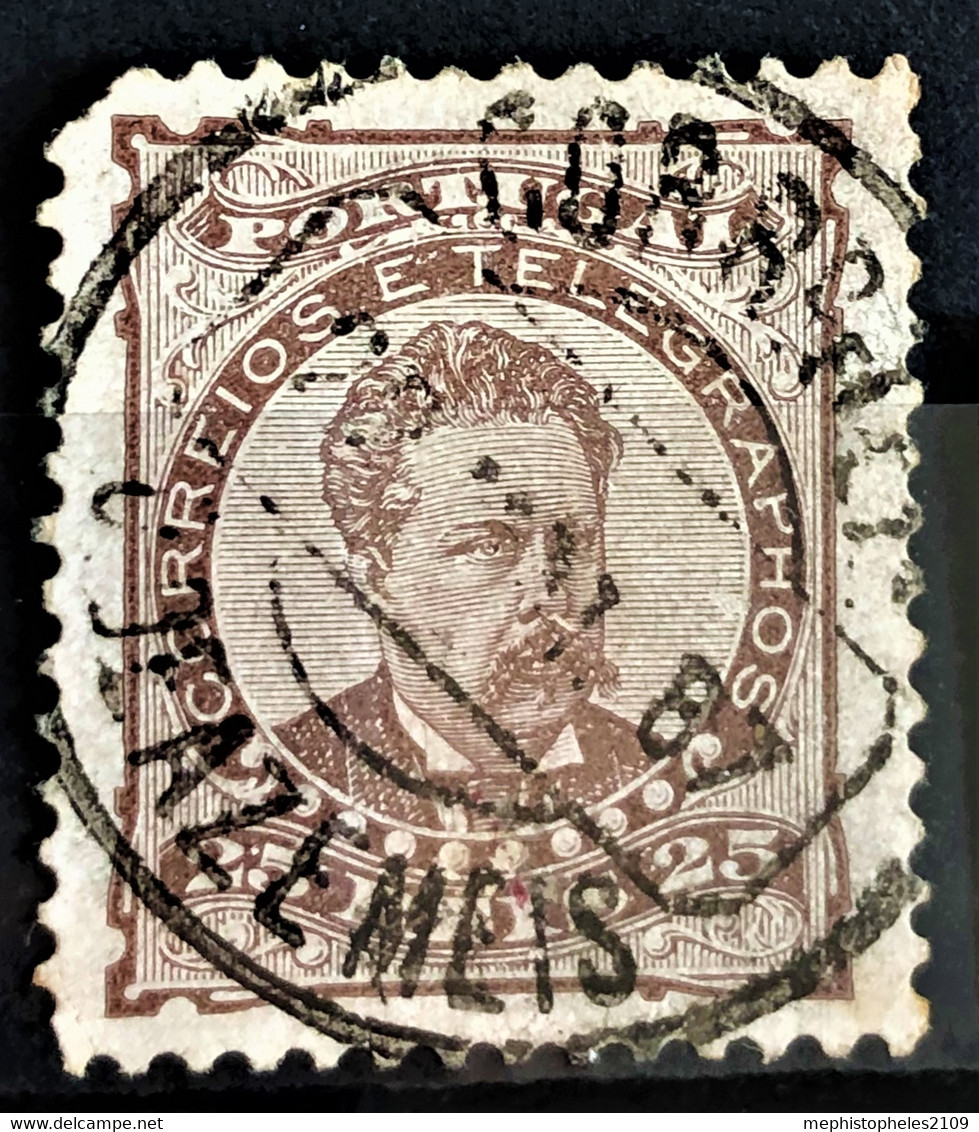 PORTUGAL 1882/87 - Canceled - Sc# 60 - Usati