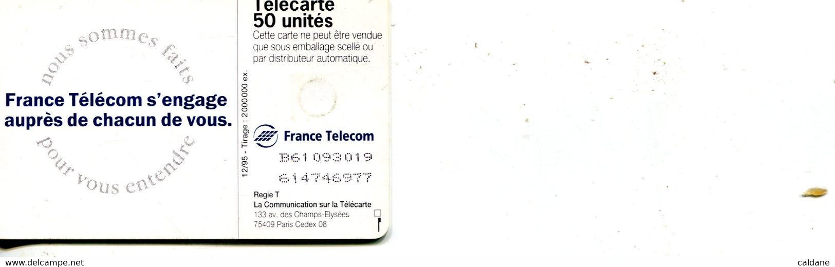 TELECARTE  France Telecom    50. UNITES.   2 . 000.000 EX. - Opérateurs Télécom