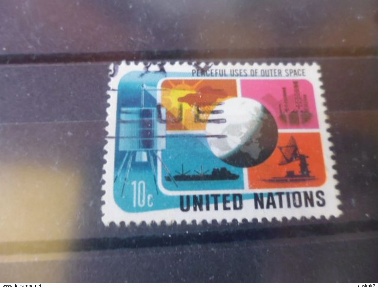 NATIONS UNIES NEW YORK  YVERT N°249 - Usados