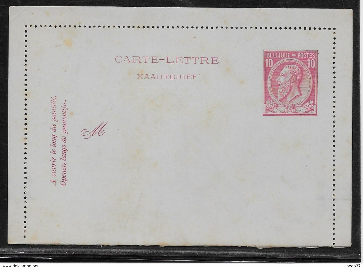 Belgique - Entiers Postaux - Cartes-lettres