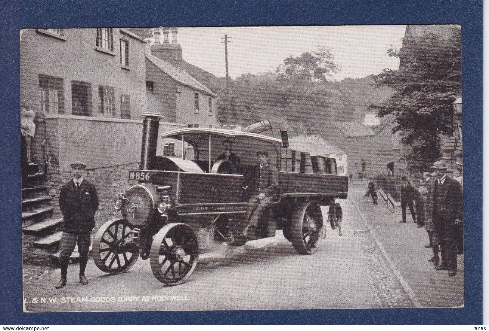 CPA Angleterre > London Londres Camion Voir Dos - Other & Unclassified