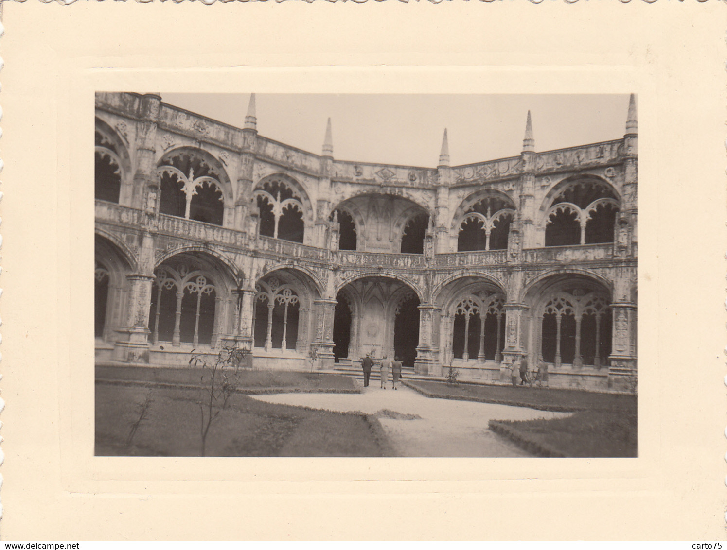 Photographie - Croisière En Méditerranée - Portugal - Lisbonne Monastère Saint Jérôme Des Hiéronymites - Le Cloître - Fotografie