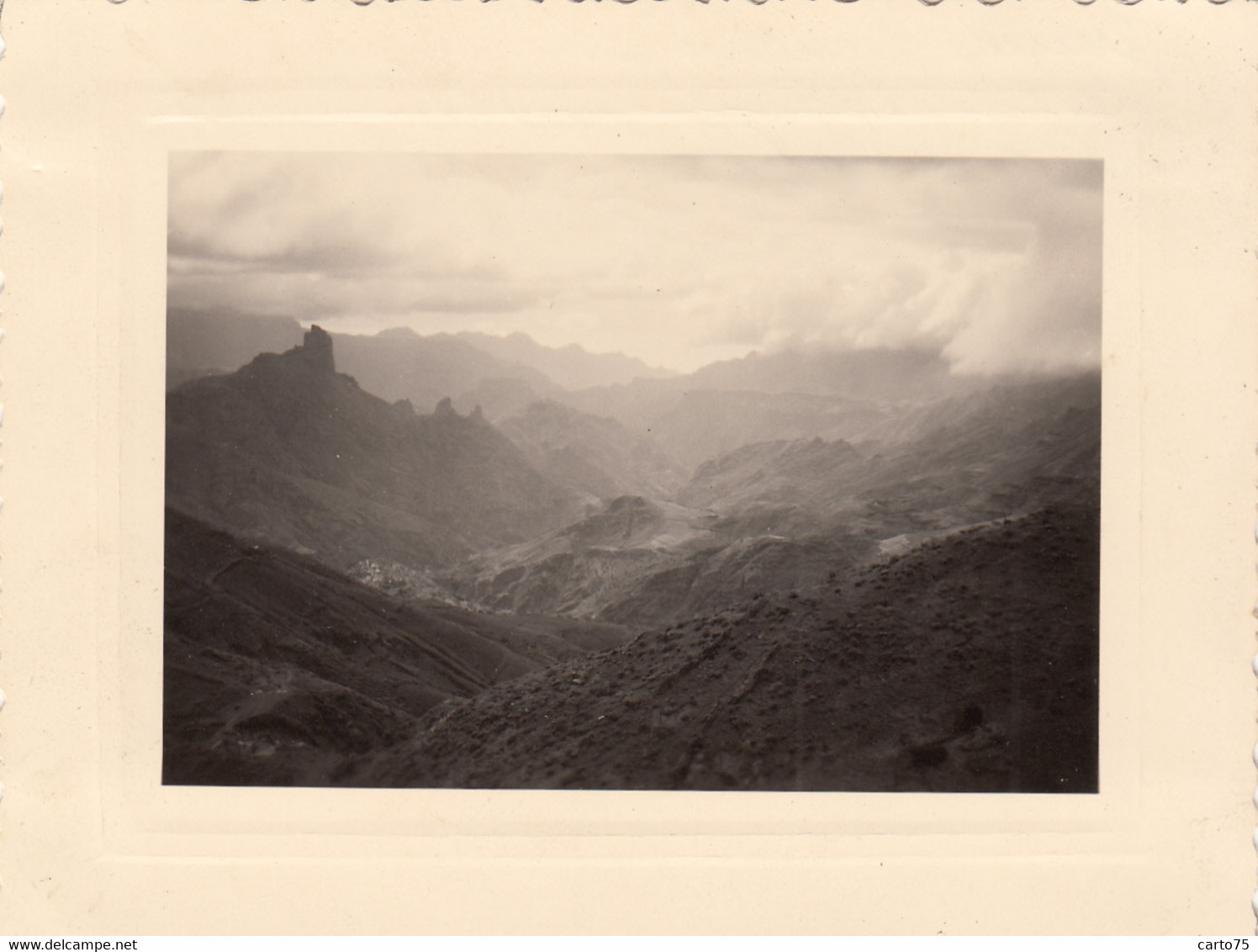 Photographie - Espagne -  Îles Canaries - Gran Canaria - Les Montagnes Vues De Terror Cruz De Tejeda - Photographs