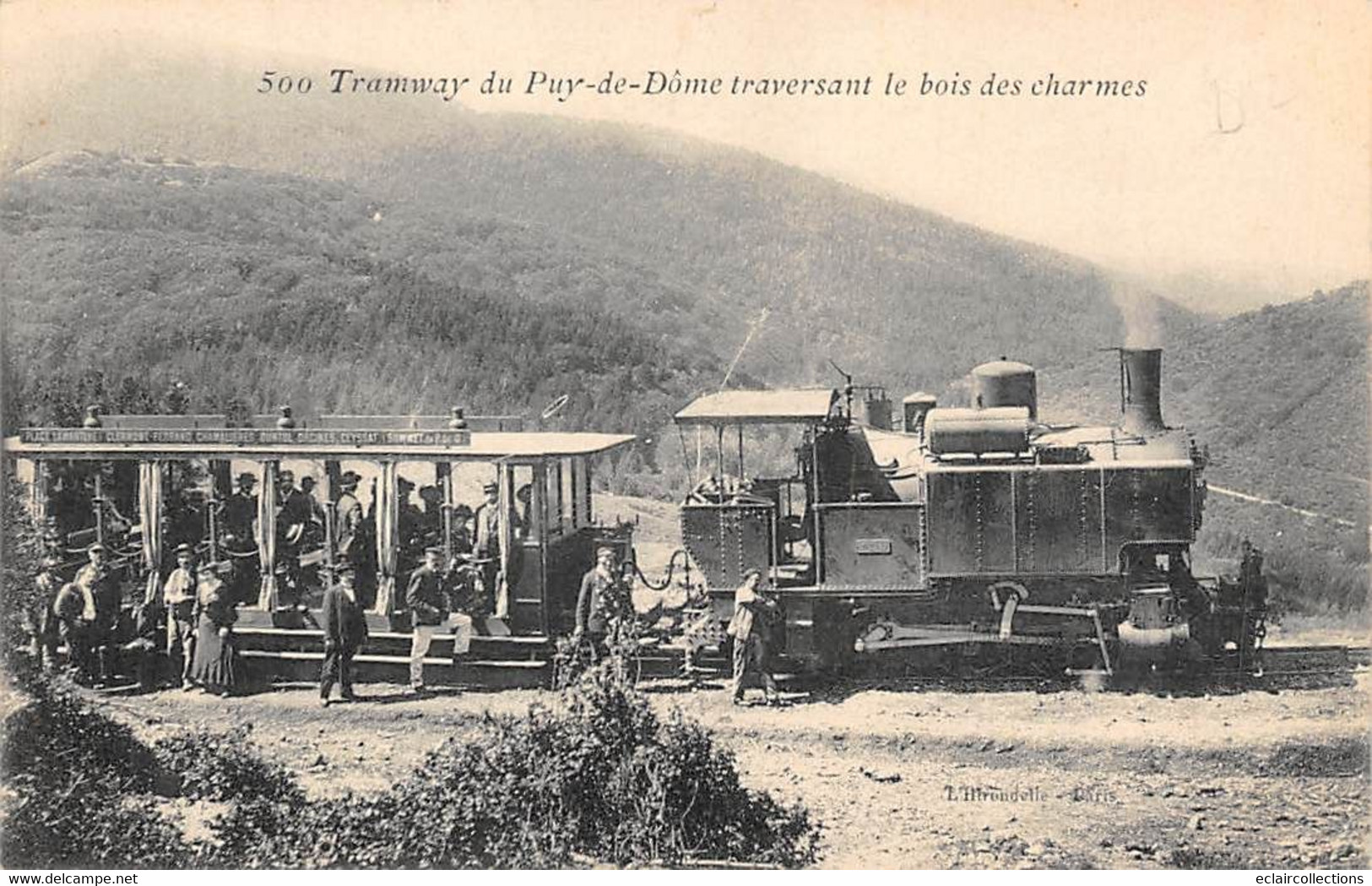 Puy De Dôme        63       Tramway Traversant Le Bois Des Charmes      (voir Scan) - Andere & Zonder Classificatie