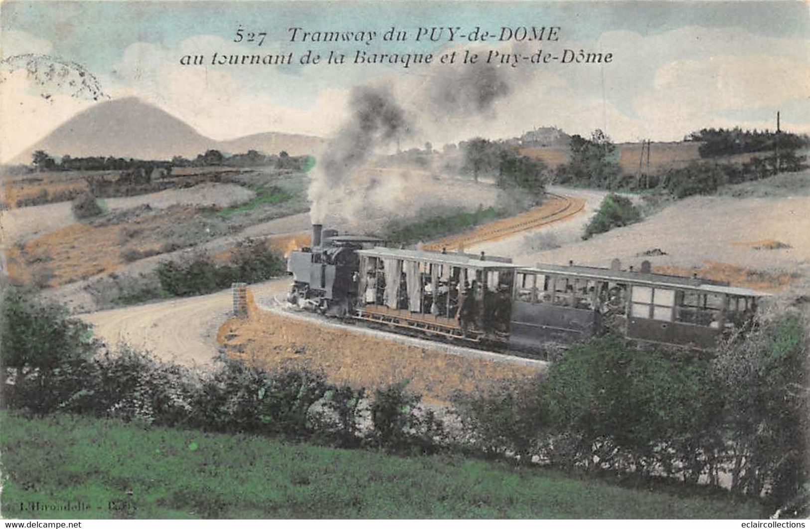 Puy De Dôme        63       Tramway Au Tournant De La Baraque   (voir Scan) - Andere & Zonder Classificatie