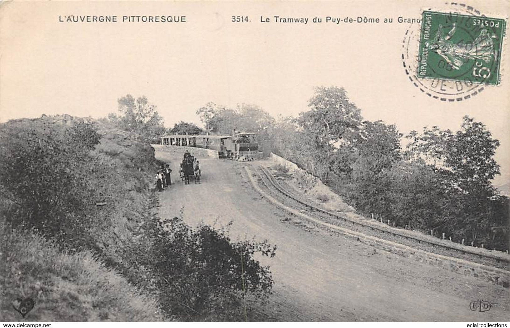 Puy De Dôme        63       Tramway Au Grand Rocher   (voir Scan) - Sonstige & Ohne Zuordnung