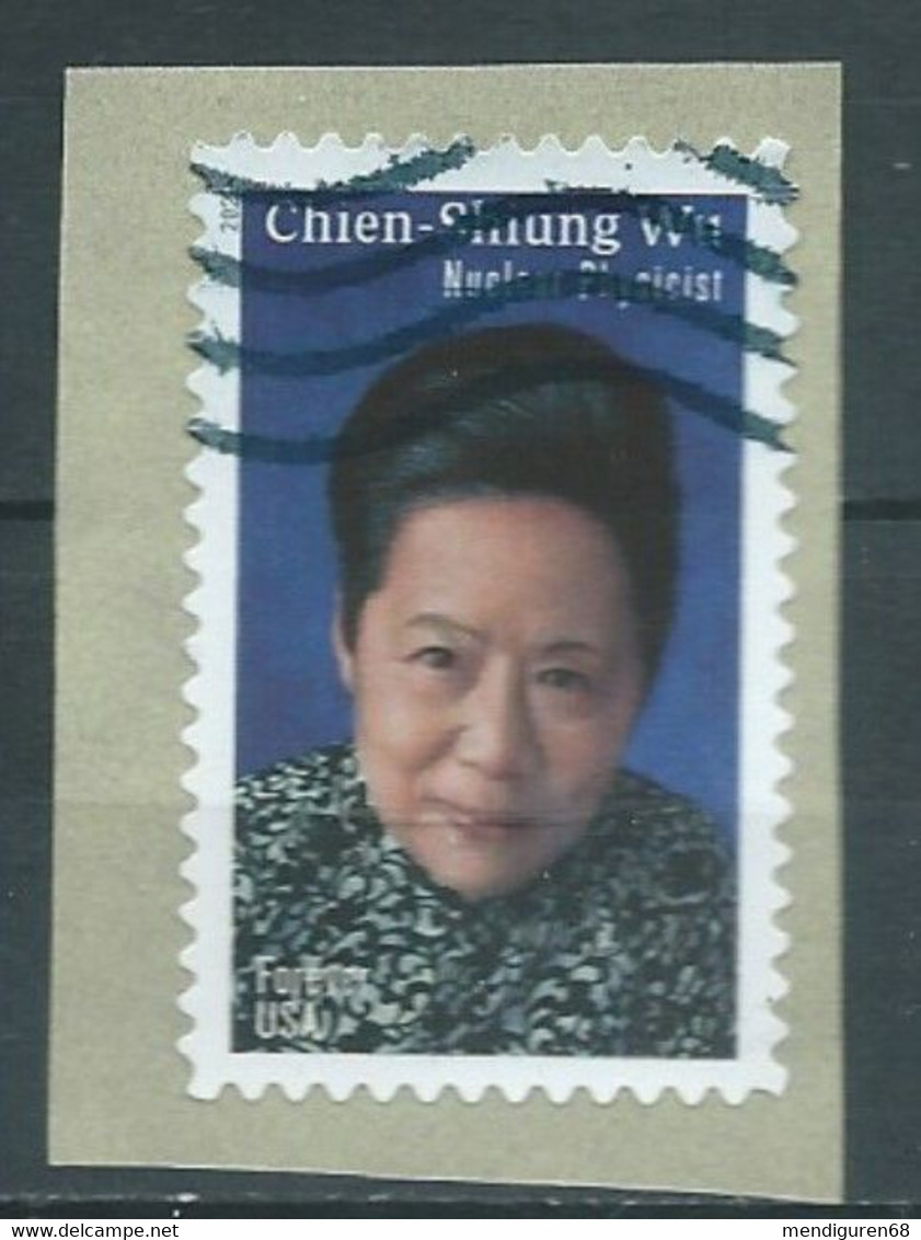 VEREINIGTE STAATEN ETATS UNIS USA 2021 PHYSICIST CHIEN-SHIUNG WU F USED ON PAPER SC 5557 MI 5790 YT 5390 - Gebraucht