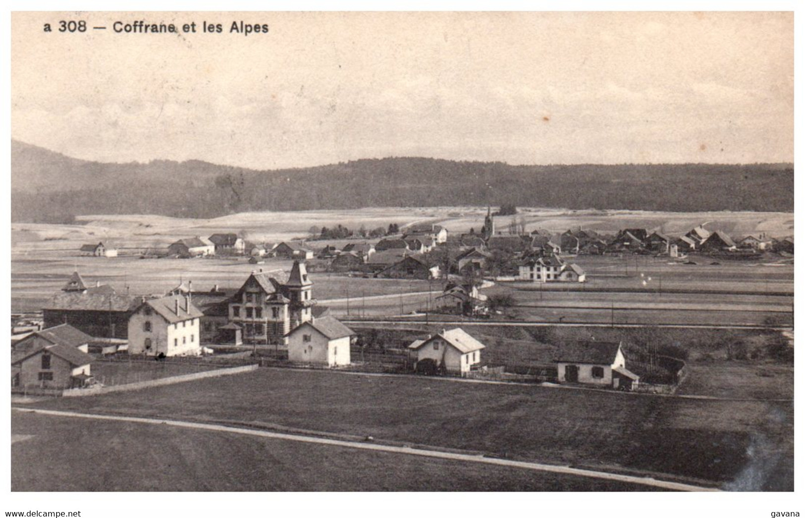 NE COFFRANE Et Les Alpes - Coffrane