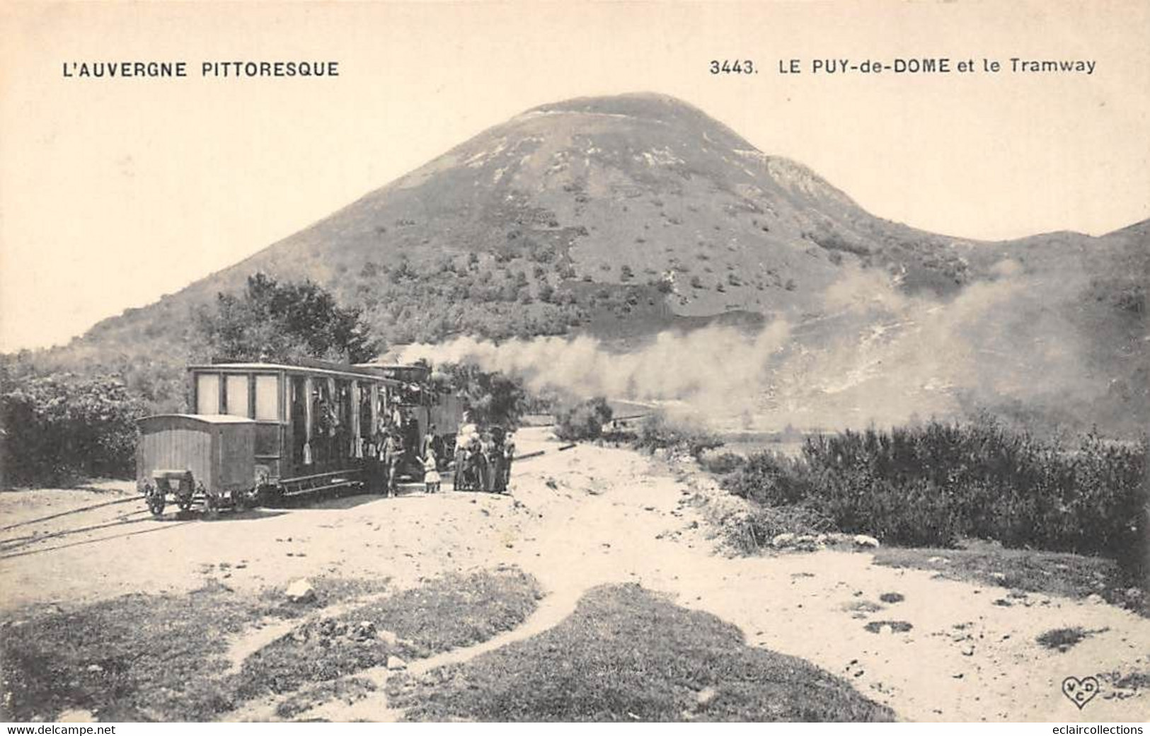 Puy De Dôme        63       Tramway    VDC 3443   (voir Scan) - Andere & Zonder Classificatie