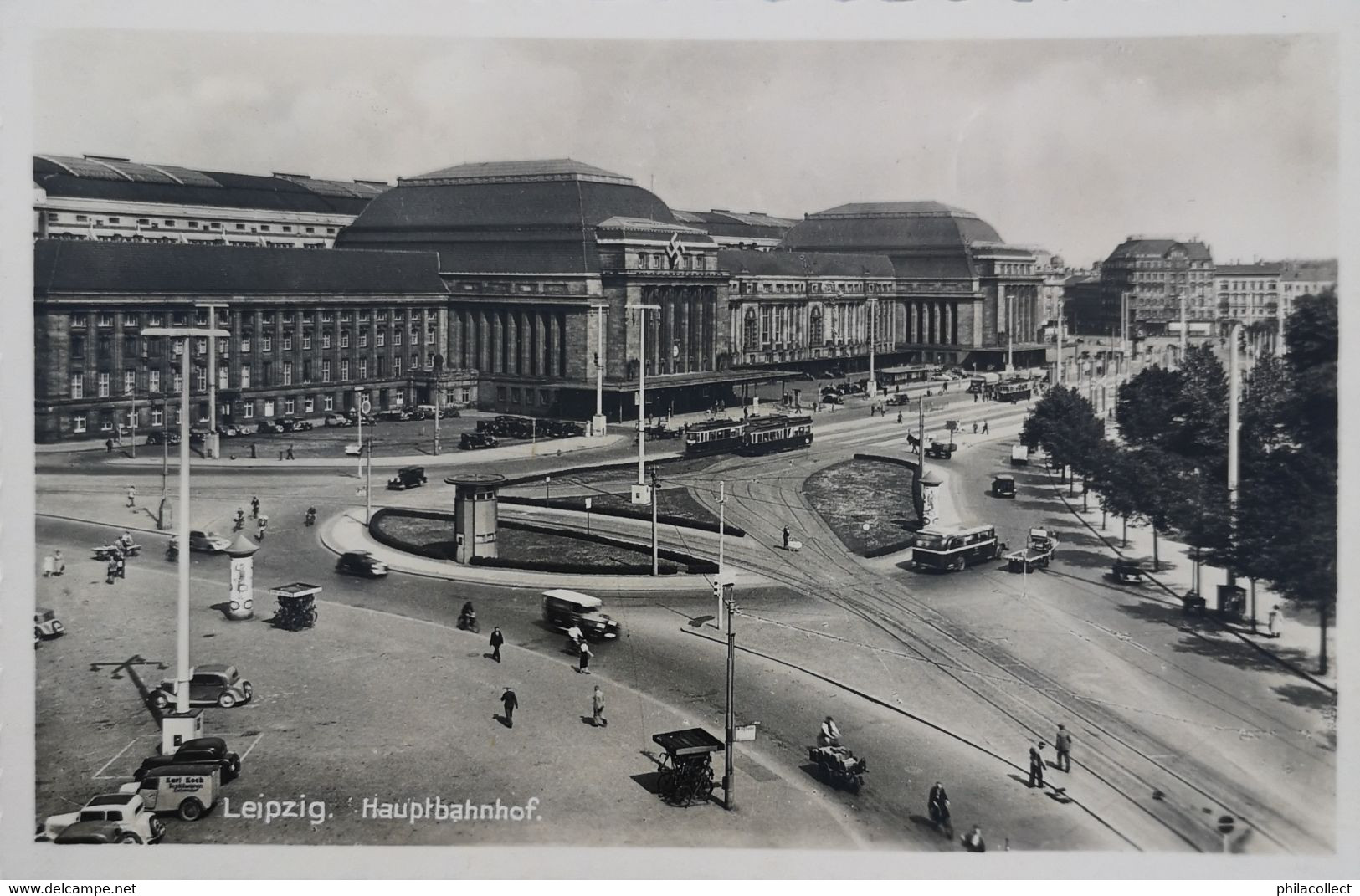 Leipzig // No3. Hauptbahnhof (Tram - Strassenbahn - Railway) 19?? - Leipzig