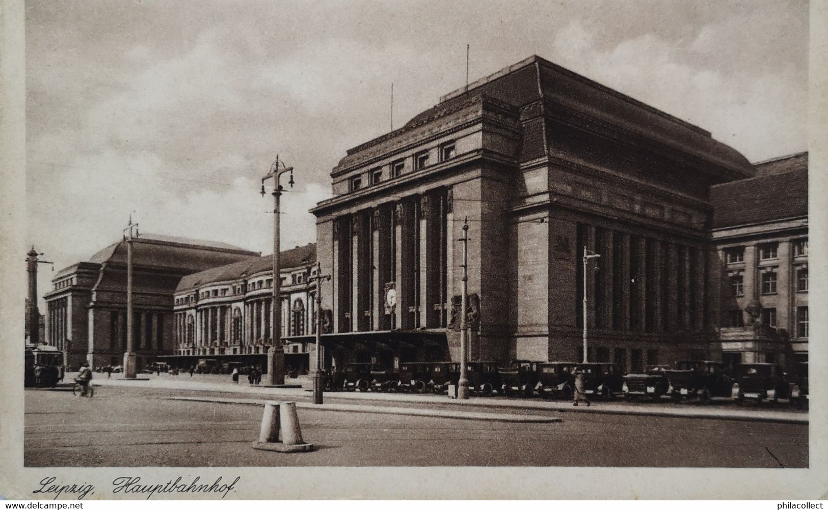 Leipzig // No4. Hauptbahnhof (Tram - Strassenbahn - Railway) 19?? - Leipzig