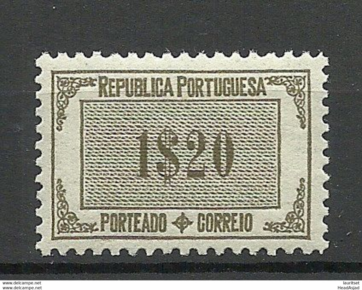 PORTUGAL 1932 Michel 58 MNH Porto Postage Due - Nuovi