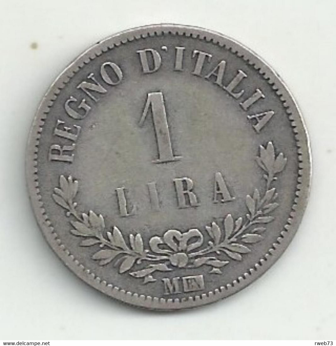 Italie - 1 Lira - 1863 MBN - TB/TTB - 1861-1878 : Victor Emmanuel II
