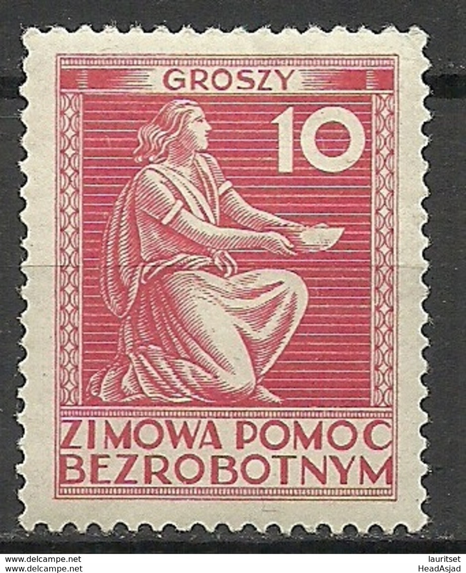 POLEN Poland Ca 1925 Charity Wohlfahrt MNH - Viñetas