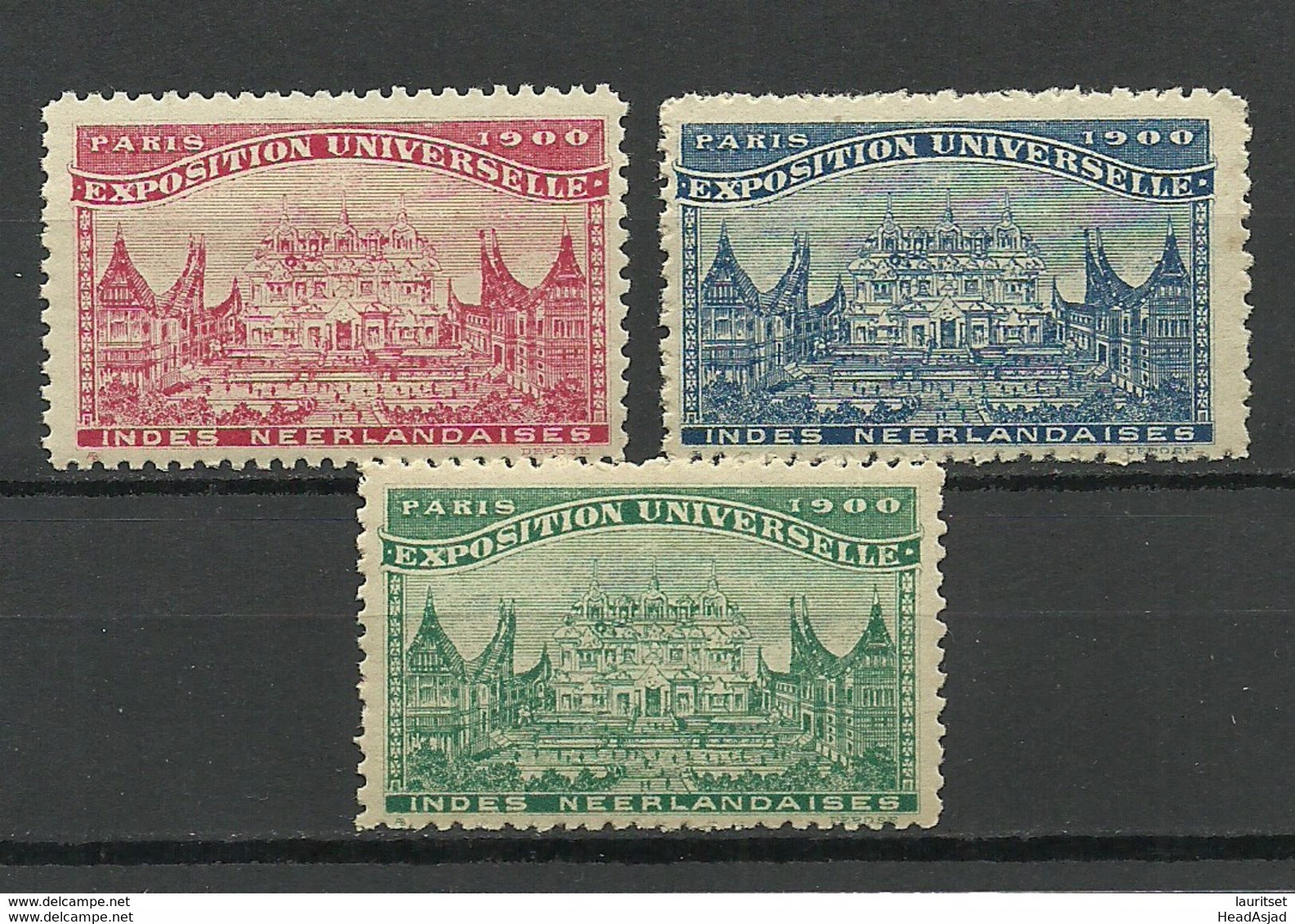 France 1900 EXPOSITION UNIVERSELLE Netherlands Indie MNH - 1900 – Parigi (Francia)