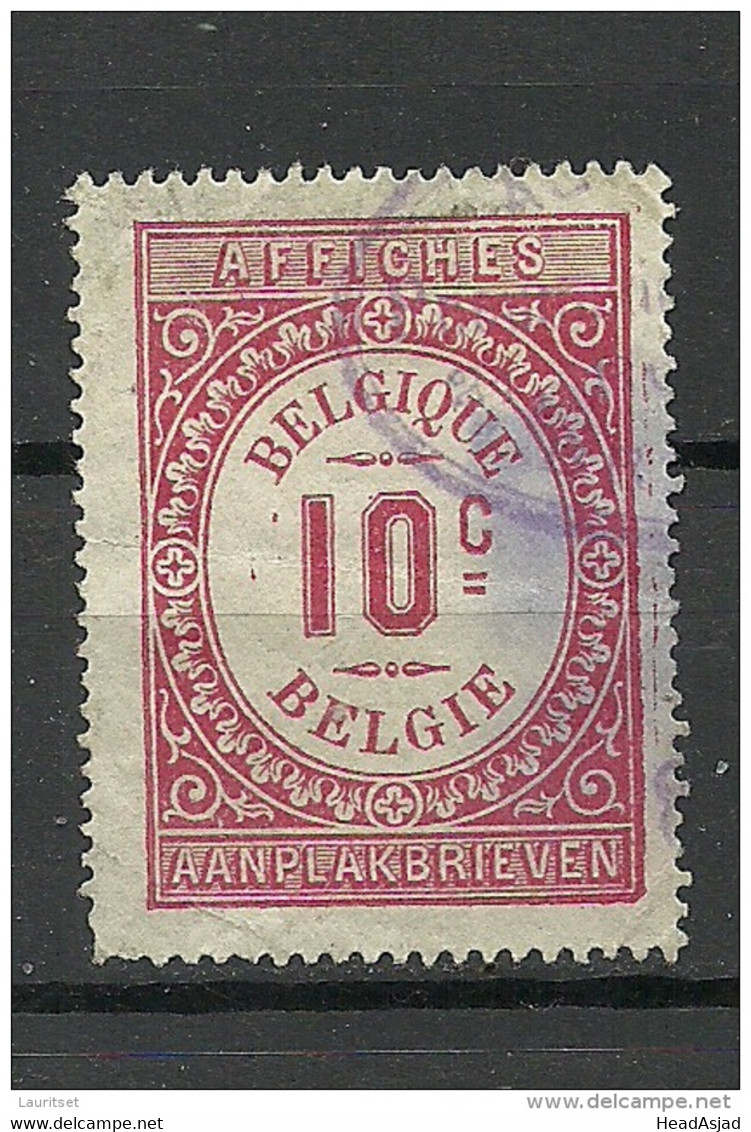 BELGIEN Belgium Revenue Tax Steuermarke 10 C O - Stamps