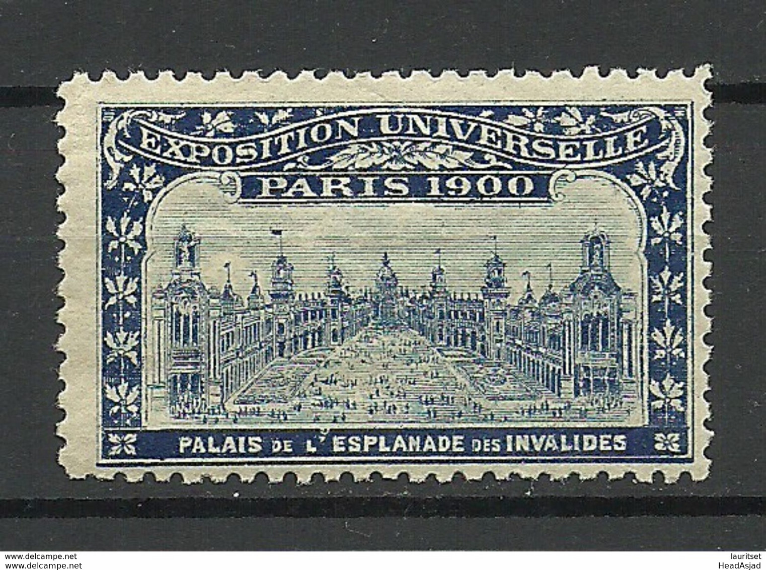 France 1900 EXPOSITION UNIVERSELLE Paris Palais De L'Esplanade Des Invalides MNH - 1900 – Pariis (France)