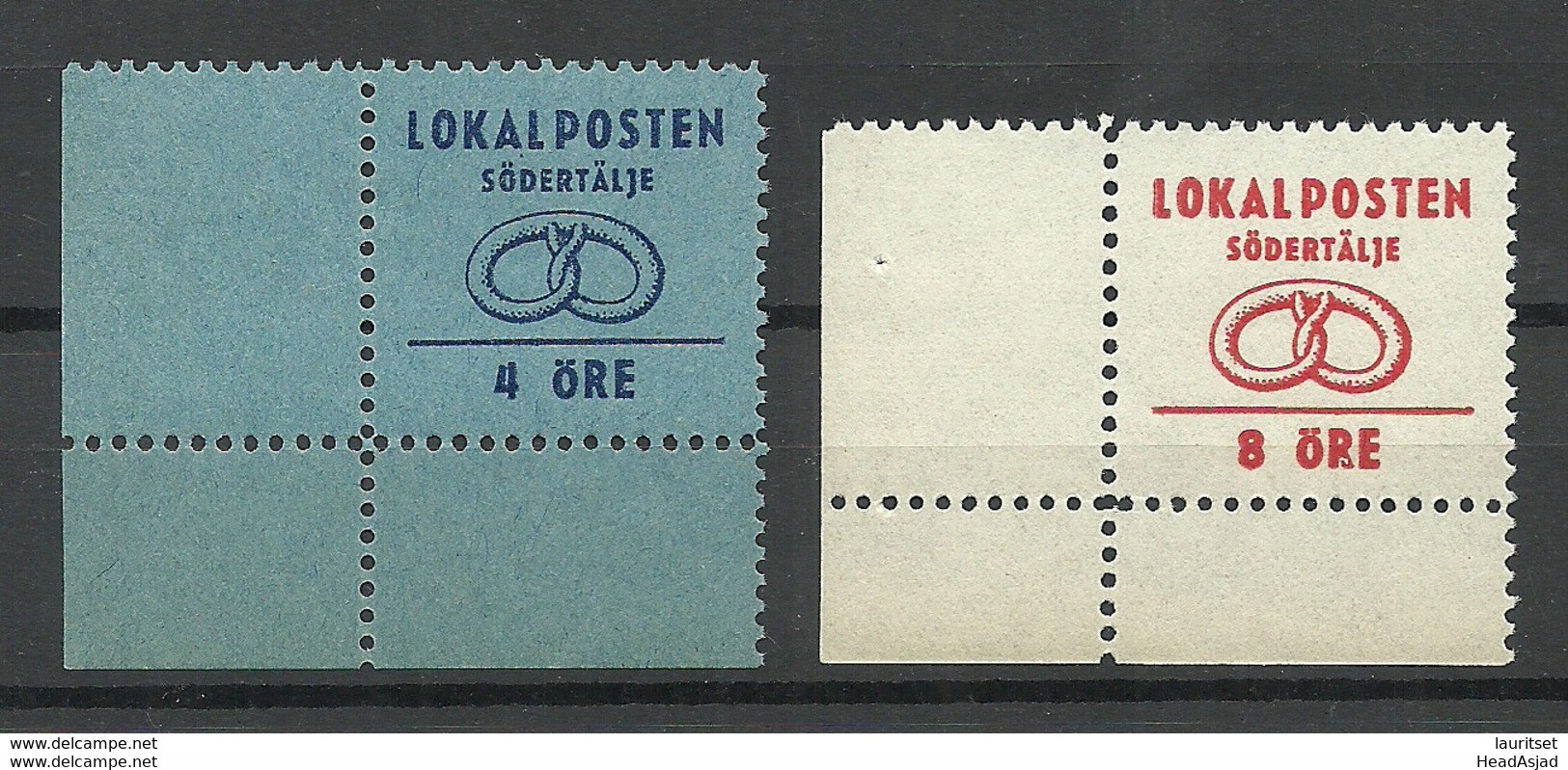 SCHWEDEN Sweden SÖDERTÄLJE Stadtpost Local City Post MNH - Local Post Stamps