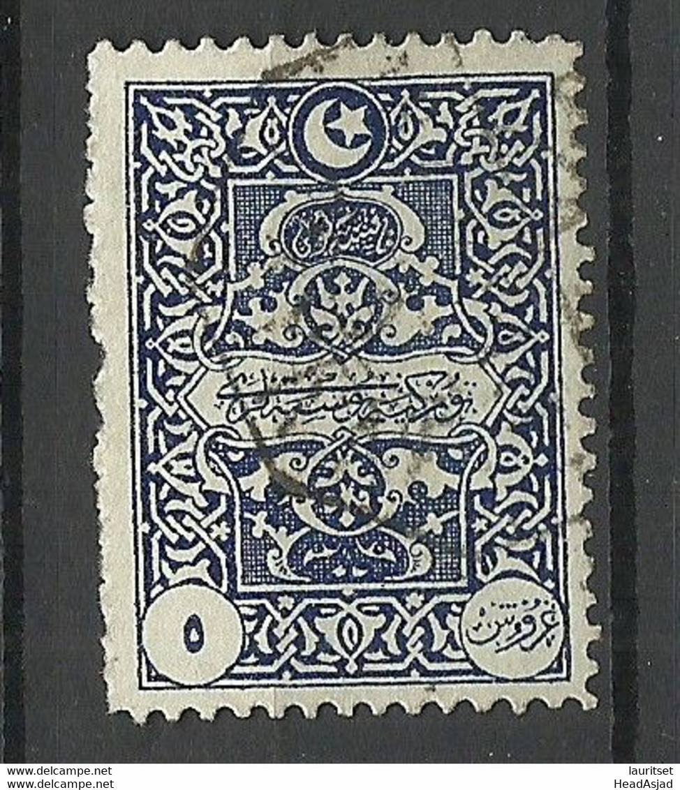 TÜRKEI Turkey 1922 Michel 51 Porto Postage Due Chiffre-Taxe O - Timbres-taxe