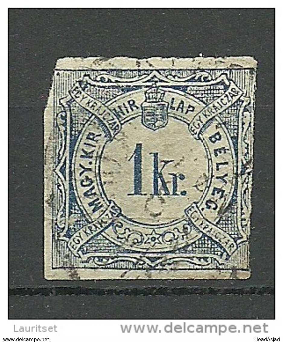 HUNGARY Ungarn Zeitungsmarke Newspaper Stamp O - Newspapers