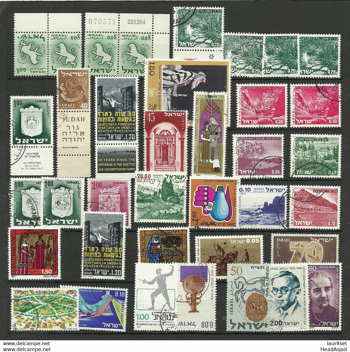 ISRAEL, Small Stamp Lot, Mint & Used - Lots & Serien