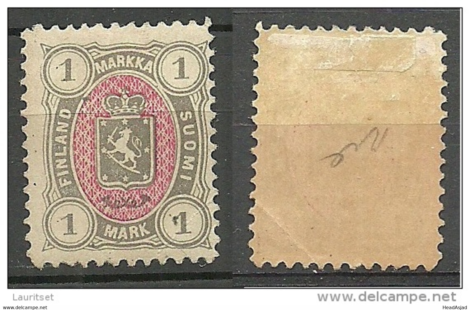 FINLAND FINNLAND 1885 Michel 24 * - Ongebruikt