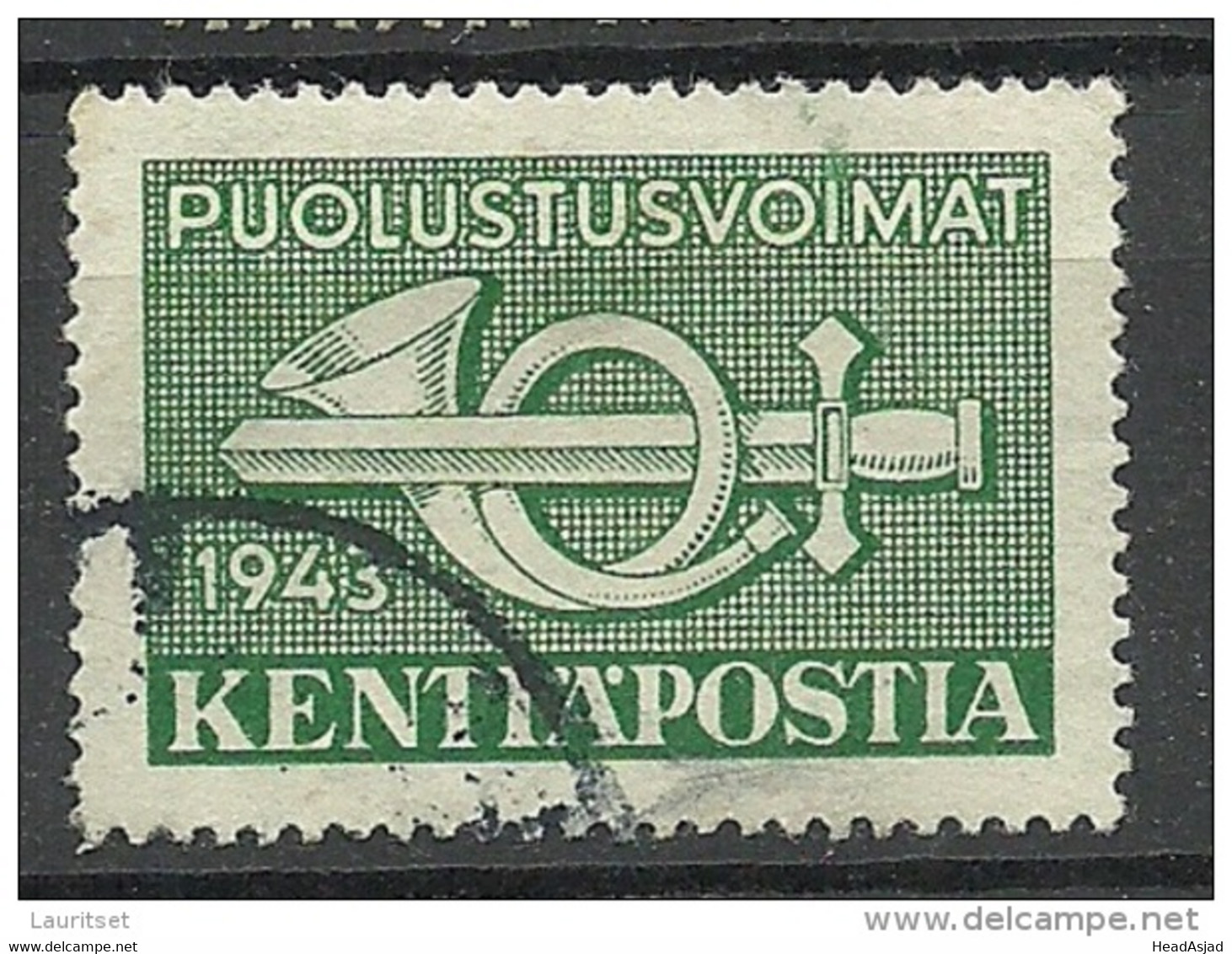 FINLAND FINNLAND Feldpost Field Post 1943 O - Militaires