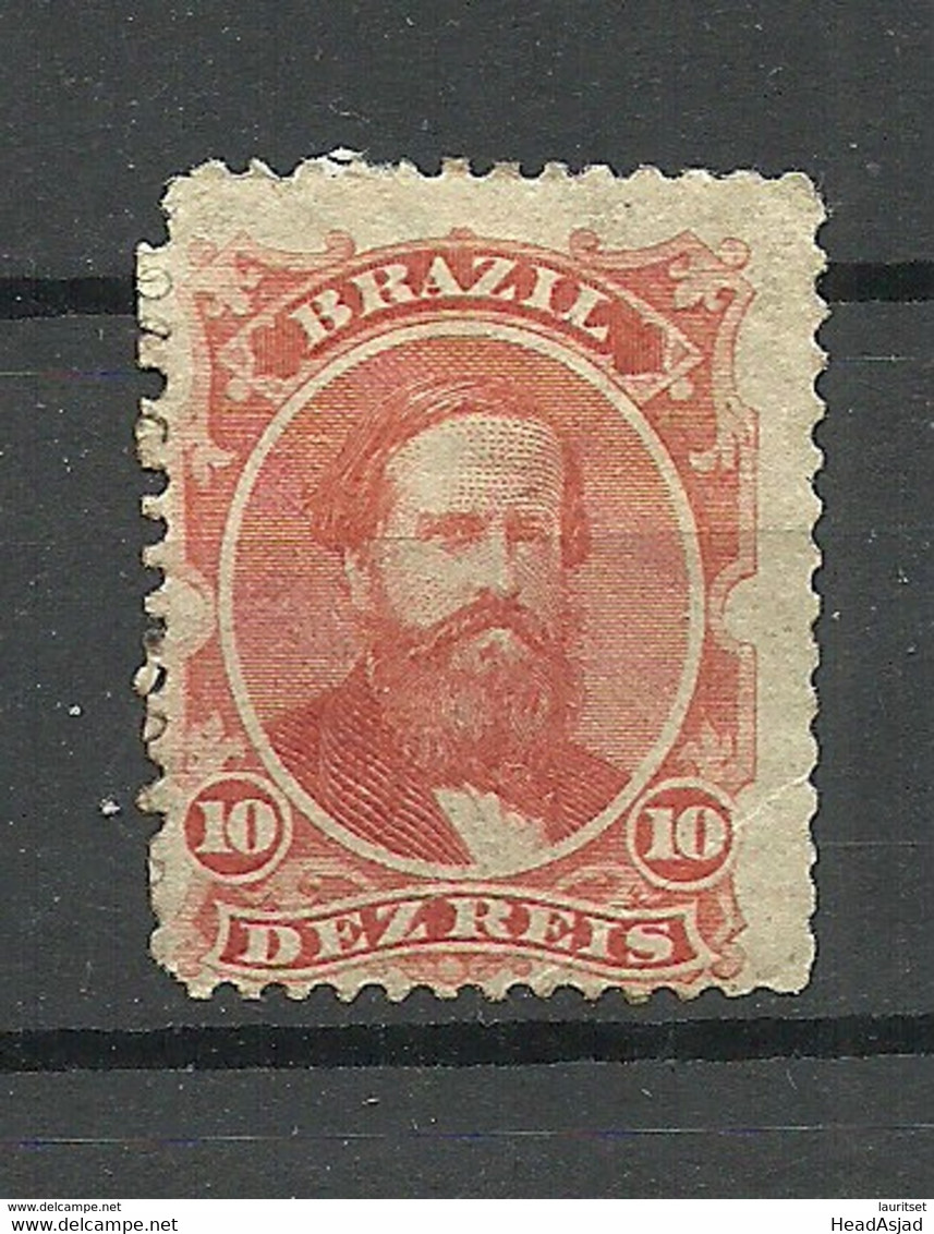 BRAZIL Brazilia 1866 Michel 23 * - Unused Stamps