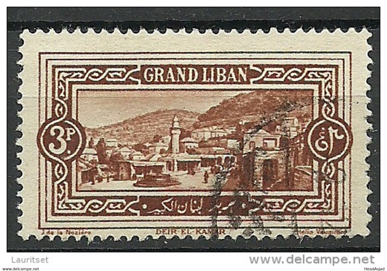 LIBANON 1925 Michel 67 O - Used Stamps