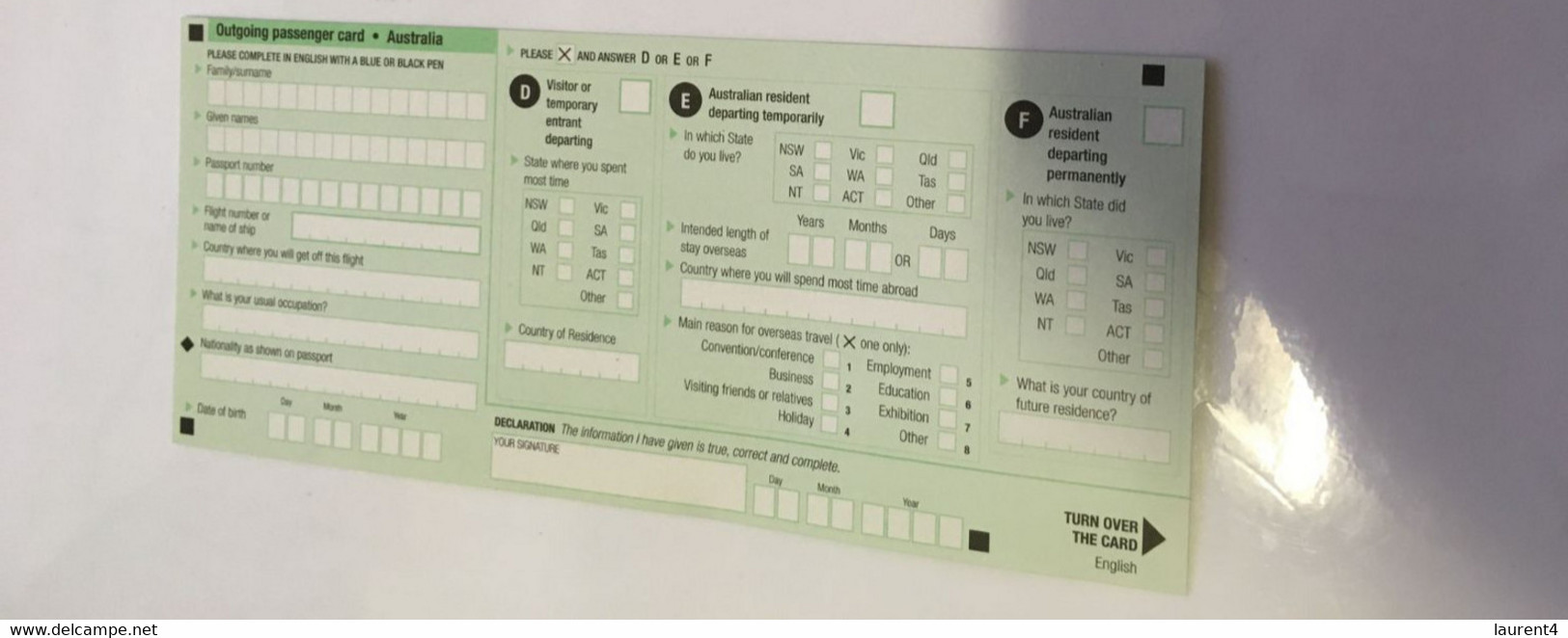 (RR 22) Air Pacific (ticket Holder) With 2 Luggage Tag + Immigration Card + Stickers (as Seen) - Etiquetas De Equipaje